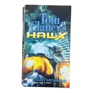 Tom Clancy’s H.A.W.X Paperback Book Ubisoft Video Game Novel David Michaels GUC